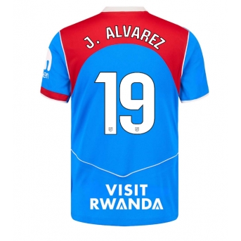 Atletico Madrid Julian Alvarez #19 Maglia Gara Terza Repliche 2025-26 Maniche Corte